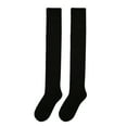 thumbnail image 2 of AXXD Womens Warm Socks,Gifts Solid Knee-High Casual Winter Warm Cotton Knit Soft Lengthened Socks, 2 of 2
