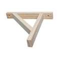 thumbnail image 5 of Hyper Tough 8" x 9" Wood Shelf Bracket, 5 of 7