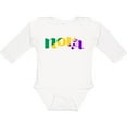 thumbnail image 3 of Inktastic New Orleans, Louisiana Boys or Girls Long Sleeve Baby Bodysuit, 3 of 5