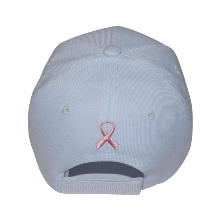 Komen Columbus Pink Ribbon Running Hat/White