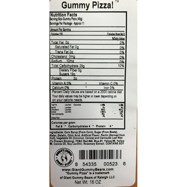 Tajubo Gummy Pizza - 80g