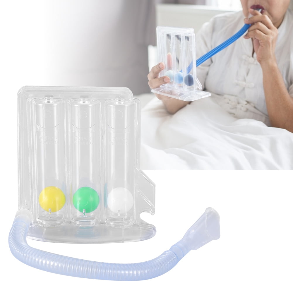 LAFGUR 3Ball Deep Lung Breathing Exerciser Safe Breath Exercise System