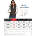 thumbnail image 3 of Women's Vests Zip up Quilted Padded Lightweight Vest for Women, 3 of 6