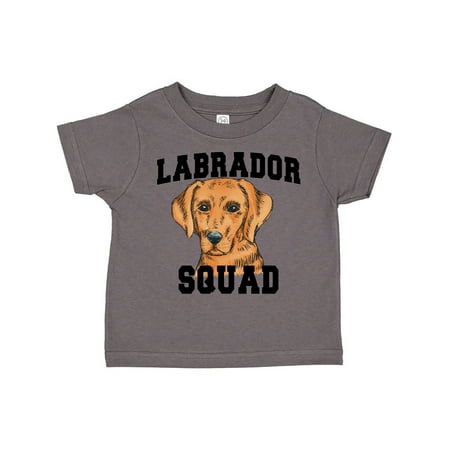 

Inktastic Dog Labrador Squad Gift Toddler Boy or Toddler Girl T-Shirt