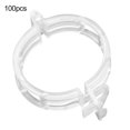thumbnail image 7 of OIUR 100/200/300 Pcs Plant Clips Plastic Plant Support Clips Reusable Tomato Trellis Clips for Climbing Plants Vines Cucumbers Indoor Outdoor Use, 7 of 7