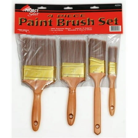 Linzer Products 398204073 A2204 Project Select Brush Set - 4 Piece