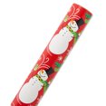 thumbnail image 7 of American Greetings Christmas Wrapping Paper Reversible Jumbo Roll, Snowflakes (1 Pack, 175 sq. ft.), 7 of 7