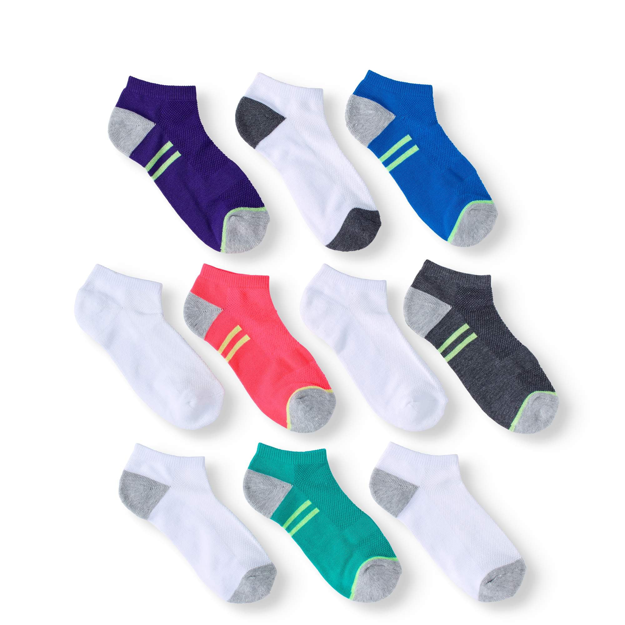 Women's P10 Mesh Cushioned No Show Socks