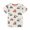 Light Blue, variant on piuwrlz Toddler Short Sleeve T-Shirt Printed Round Neck Patterns Casual Shirt Light Blue Size 3-4 Years