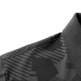thumbnail image 5 of FRSASU Men's Casual Polo Shirts Short Sleeve Golf Quick Dry Print Performance Golf Collared T-Shirt Gray, 5 of 8