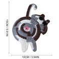 thumbnail image 1 of Mohdy Cat Butt Coaster,Cat Coasterss Home Coasterss Cute Personalized Butt Decoration Decoration Kitchen，Dining & Bar,Include：1× Cat Butt Coaster,Material:Knitting, 1 of 2