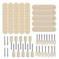 thumbnail image 1 of 129Pcs Herramientas de Pulido de La Rueda de Pulido Abrasivo Fieltro de Lana Accesorios De Tomshoo Rueda de pulido, 1 of 7