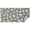 Black Daisy Flower-1, variant on Black Daisy Flower Golden Centers Pattern Rectangle Tablecloth 60"x84",Waterproof Polyester Rectangle Table Cloth, Wipeable Spillproof Polyester Tablecloth for Dining, Camping, Indoor and Outdoor