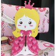 thumbnail image 2 of Princess Kids Bedroom Nursery Wall Clock Decorative 3D Cartoon Wall Clock Battery-Operated, Tick-Free Wooden Wall Clock with Pendulum Kids Learning Clock, Princess Wall Decor, 2 of 7