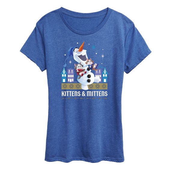Frozen 2 - Kittens And Mittens - Women's Short Sleeve Graphic T-Shirt