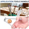 thumbnail image 5 of Uxcell 2pcs 1"(25mm) Diameter 6061 Aluminum Round Rods 16"(405mm) Length Aluminum Solid Bar for Industrial CNC, DIY Craft, Robotics, Silver, 5 of 6
