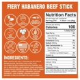 thumbnail image 5 of Righteous Felon Habanero 100% Beef Stick Spicy 1 oz., 1 Single Stick, 5 of 6
