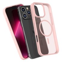 Ebizware Magnetic Protective Case for iPhone 16 Pro with MagSafe and Magnetic Car Phone Holder, TPU Thin Phone Case Cover Shockproof Anti-Fingerprint-Black