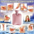 thumbnail image 5 of Classic Rubber Hot Water Bottle, Suit for Pain Relief, Hot Therapy, 5 of 5