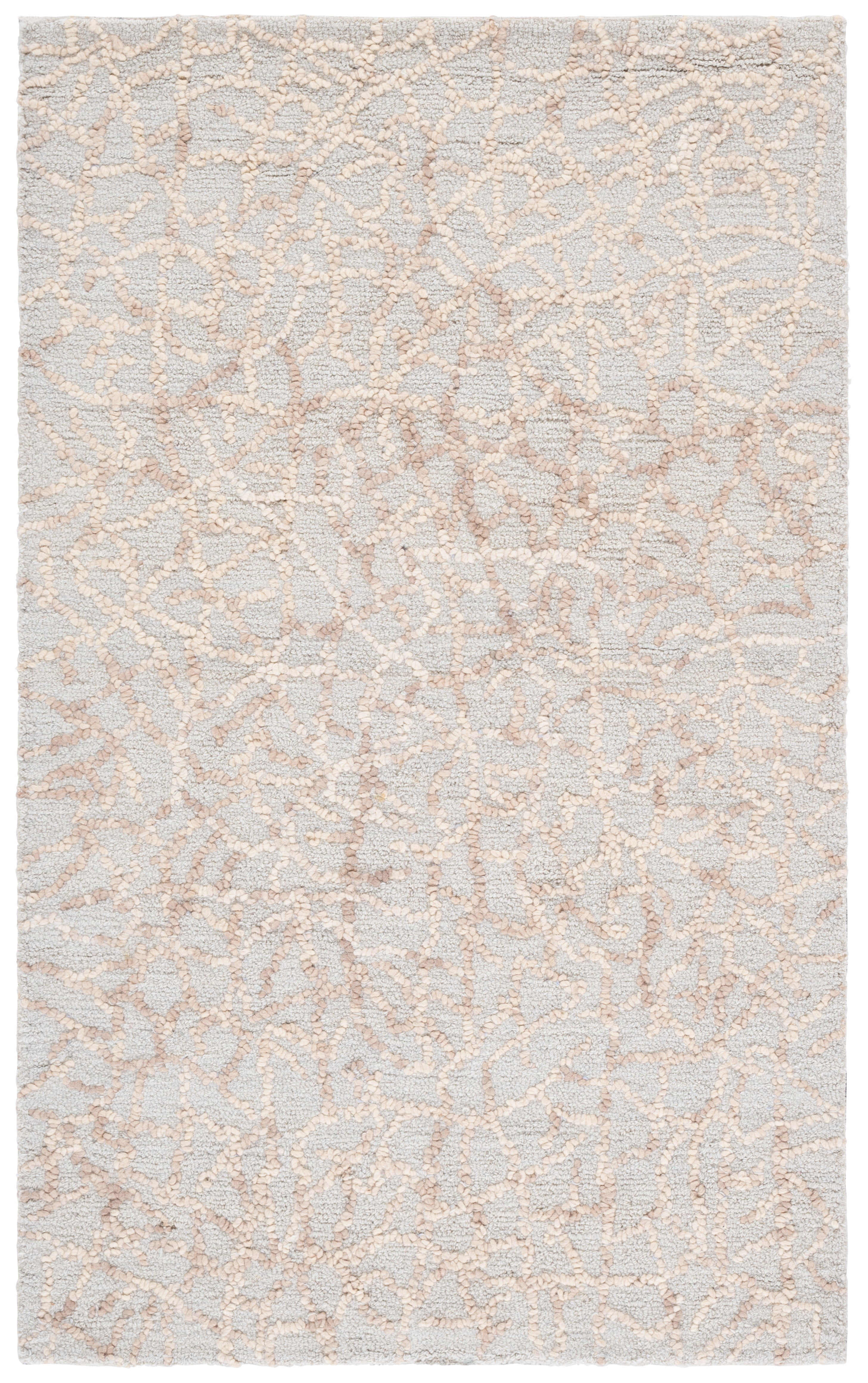 SAFAVIEH Abstract Santos Abstract Area Rug, Beige/Gray, 3' x 5'