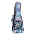 thumbnail image 2 of LeeQinersw 1 Piece 26inch Ukulele Guitar Gig Bag Case Carry Bag Blue Flower, 2 of 9