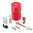 thumbnail image 1 of Greensen Accessoire de Crawler RC Mini Décor Outil de Simulation Pelle de Voiture Réservoir de Carburant Ensemble d'Extincteur, Ensemble d'Outils de Crawler, Outil de Voiture RC, 1 of 8