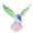 Green, variant on Crystal Expressions Hummingbird Ornament - One Ornament 4.0 Inch, Acrylic - Bird Summer Flower Nectar Acry943 Pink