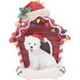 thumbnail image 1 of Terrier Highland avec Ornement de Maison pour Chien, 1 of 6