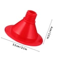 thumbnail image 4 of HONMEET 10pcs Caulk Tips Plastic Red Reusable for Handyman, 4 of 5