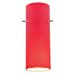 thumbnail image 3 of Access Lighting 23130-RED Cylindre en Verre de Soie Inari - Rouge, 3 of 3