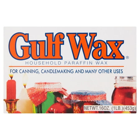 Gulf Wax Household Paraffin Wax, 16 oz (4 Pack)