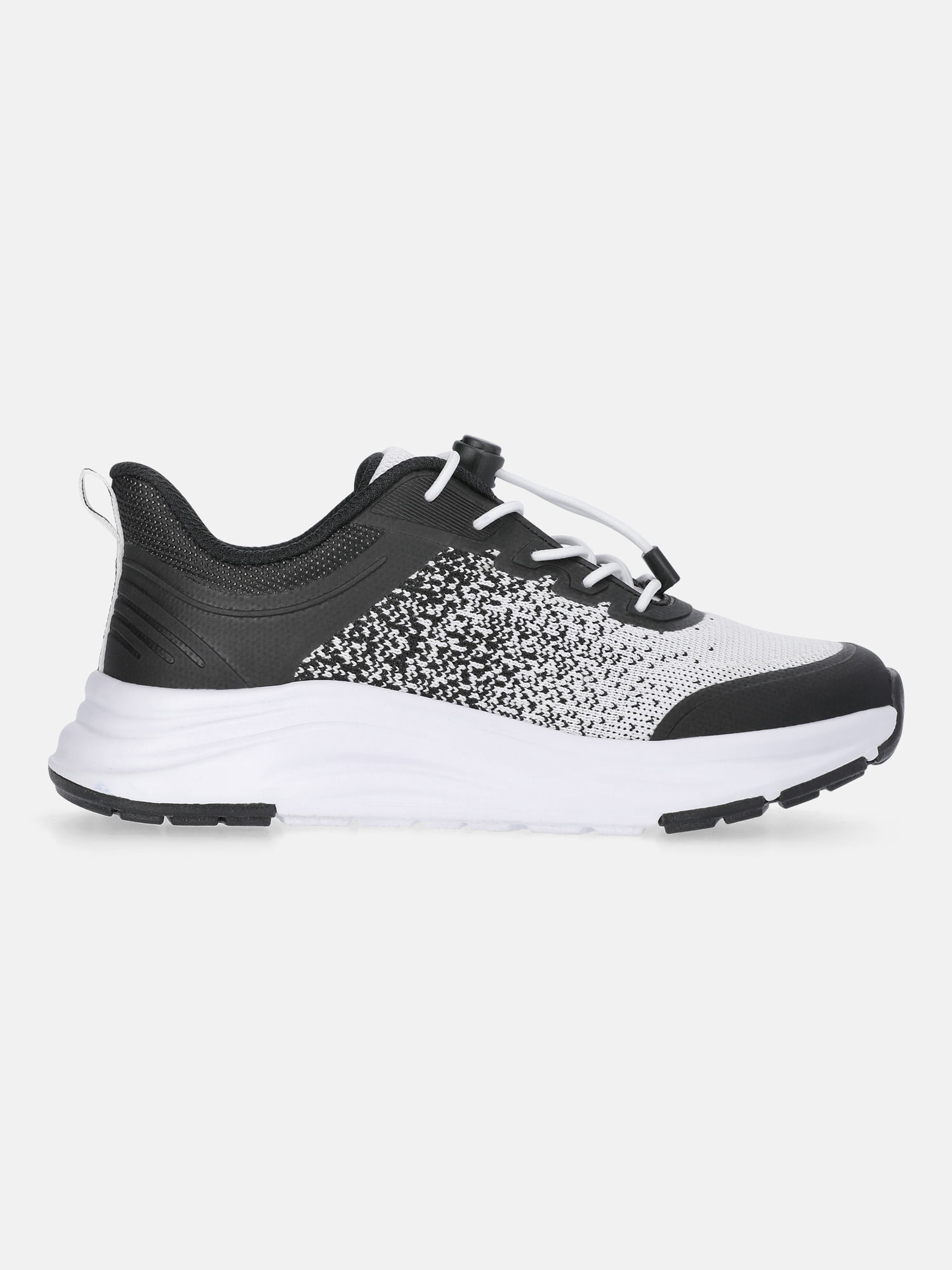 Athletic Works Little and Big Boys Bungee Knit Jogger Sneakers