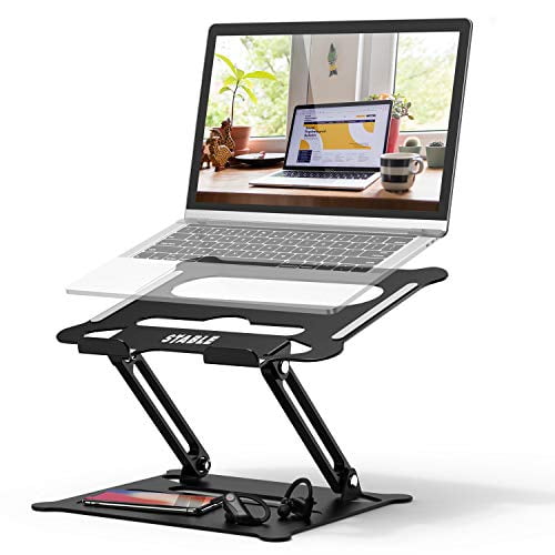 Adjustable Laptop Stand, FYSMY Ergonomic Portable Computer ...
