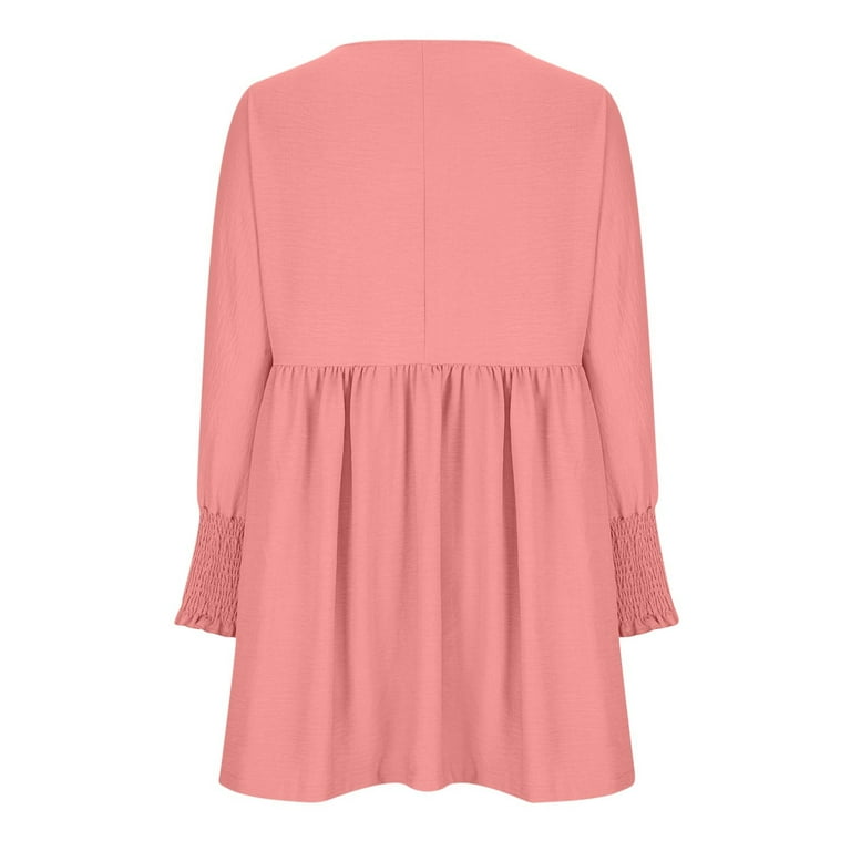 casual winter dresses for juniors Ladies Autumn And Winter Knitted Casual Dress Swing Dresses Active Dress Fall Dresses for Women Petite Summer Maxi for Women Short Dresses for Teens
