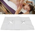 thumbnail image 1 of 100Pcs Face Rest Cover, Hole Design  Water Absorption Breathable Disposable Headrest Cover for Beauty Salons, 1 of 8