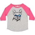 thumbnail image 3 of Inktastic French Bulldog Portrait with Sunglasses Boys or Girls Toddler T-Shirt, 3 of 5