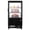 Black, variant on Commercial Refrigerator Display Case, 2.1 Cu.FT Display Fridge Single-Door Pastry Display Case with Interior LED Lighting, Double-Layered Glass Commercial Countertop Bakery Display Refrigerator