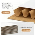 thumbnail image 6 of 40-Pack 9x6x3 White Corrugated Cardboard Mailer Boxes, 6 of 7