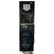 MegaChef Stainless Steel Bottom Load Hot and Cold Water Dispenser 5 Gallon Water Cooler