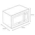 thumbnail image 4 of Microondas IOMabe Grill 1.6 pies Acero Inoxidable IO160MDI, 4 of 4
