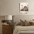 thumbnail image 6 of Rustic Old Barn Wall Art Canvas Farmhouse Windmill Barn Abstract Painting Wall Decor Framed Posters Home for Living Room Bedroom Bathroom Decoration 12x16 inch, 6 of 6