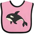 thumbnail image 3 of Inktastic Killer Whale Boys or Girls Baby Bib, 3 of 4