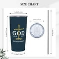 thumbnail image 7 of Christian Gifts for Men, Religious Gifts for Men, Christian Man of God Tumbler 20oz, Bible Verse Gift Coffee Travel Mug, Christian Spiritual Inspirational Catholic Gift Cup for Dad Grandpa, 7 of 7