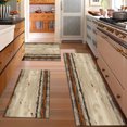 thumbnail image 2 of Floral Kitchen Rugs Sets of 3, Non Slip Kitchen Rugs and Mats Washable Farmhouse Kitchen Rugs Floral Kitchen Floor Mat Carpet Runner Rugs for Hallway Laundry Room, 2 of 12