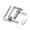middle-Silver, variant on Concealed Door Pivots Hinges Replacement Double Swing Action Hinge Heavy Duty Door Hardware for Saloon Sliding Doors