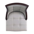 thumbnail image 5 of Manhattan Comfort Fifth 26" Faux Leather Counter Stool in Gray (Set of 2), 5 of 11