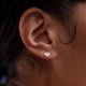 thumbnail image 4 of ADDHAT 2 Pares Aretes Dorados Inoxidable Y Resistente Para Uso Diario, 4 of 8