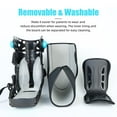 thumbnail image 3 of Offloading Walking Boot Inflatable Walker Fracture Boot for Heel or Ankle Pain Medical Short Air Cam Walker Brace for Sprained, Fracture, Plantar Fasciitis, Achilles Tendon Injury, Ulcerations, 3 of 8