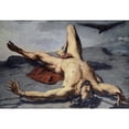 thumbnail image 3 of Frank Buchser 14x11 Black Modern Framed Museum Art Print Titled - Prometheus Forged on a Rock (1855), 3 of 5