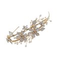 thumbnail image 2 of 1pc Crown Attractive Alloy Charming Flower Accessories Tiara Crown for Wedding, 2 of 6